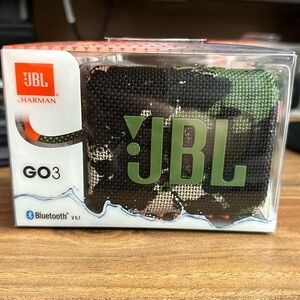 JBL GO3 Camo Portable Bluetooth Speaker